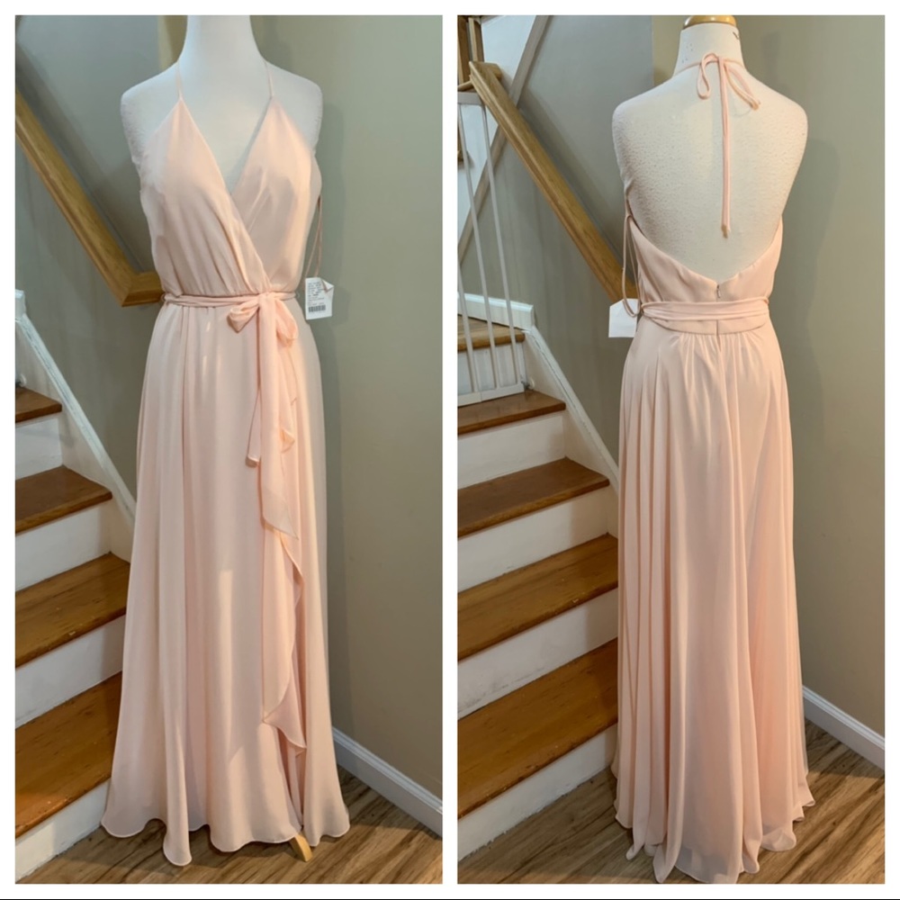 Amsale GB006F blush size 8